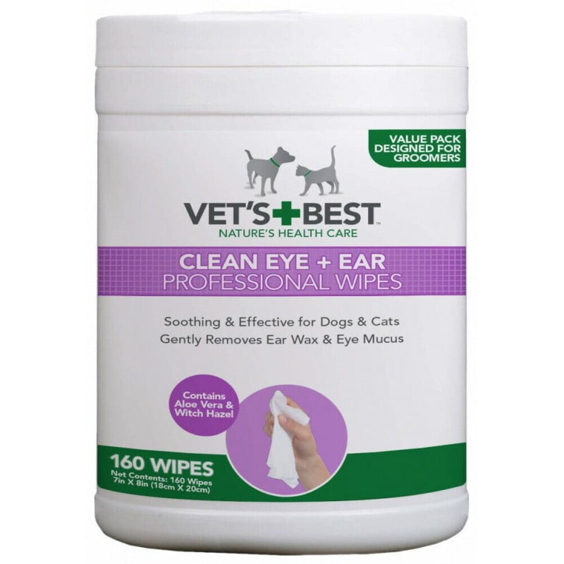 Vets Best Eyrnaþurrkur 160stk