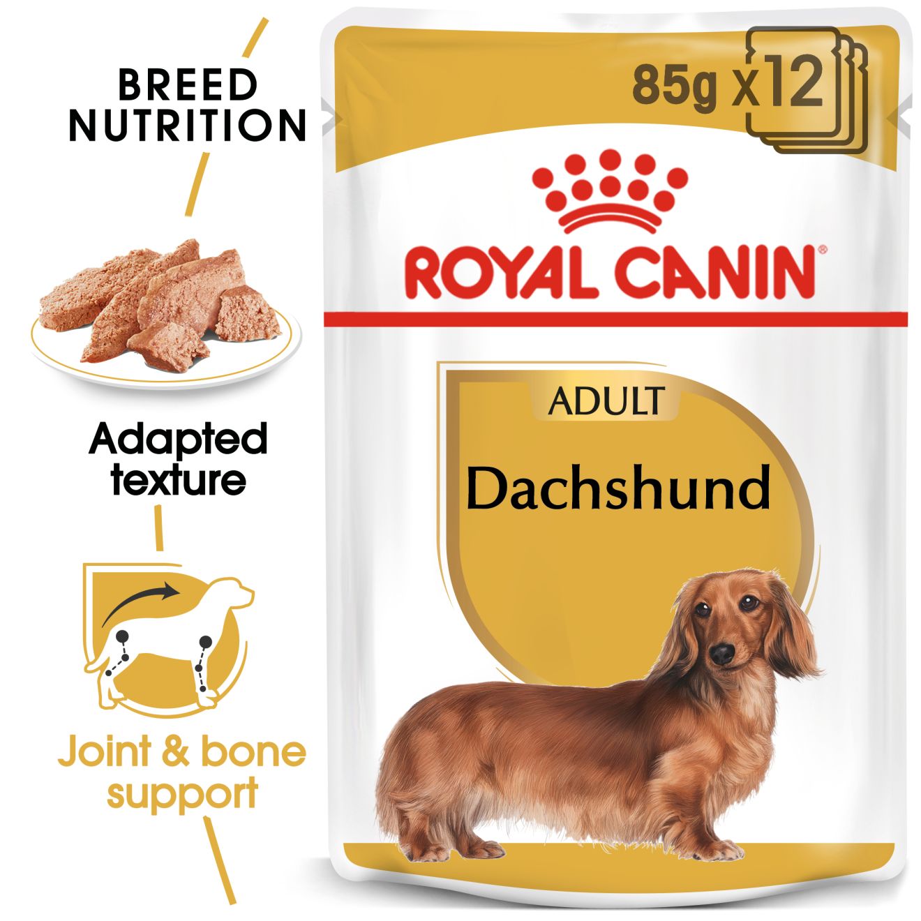 RC Dachshund 12x85g blautfóður
