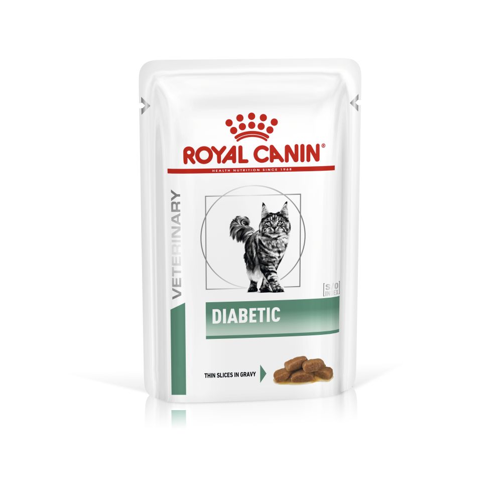 RC Cat Diabetic Blautfóður