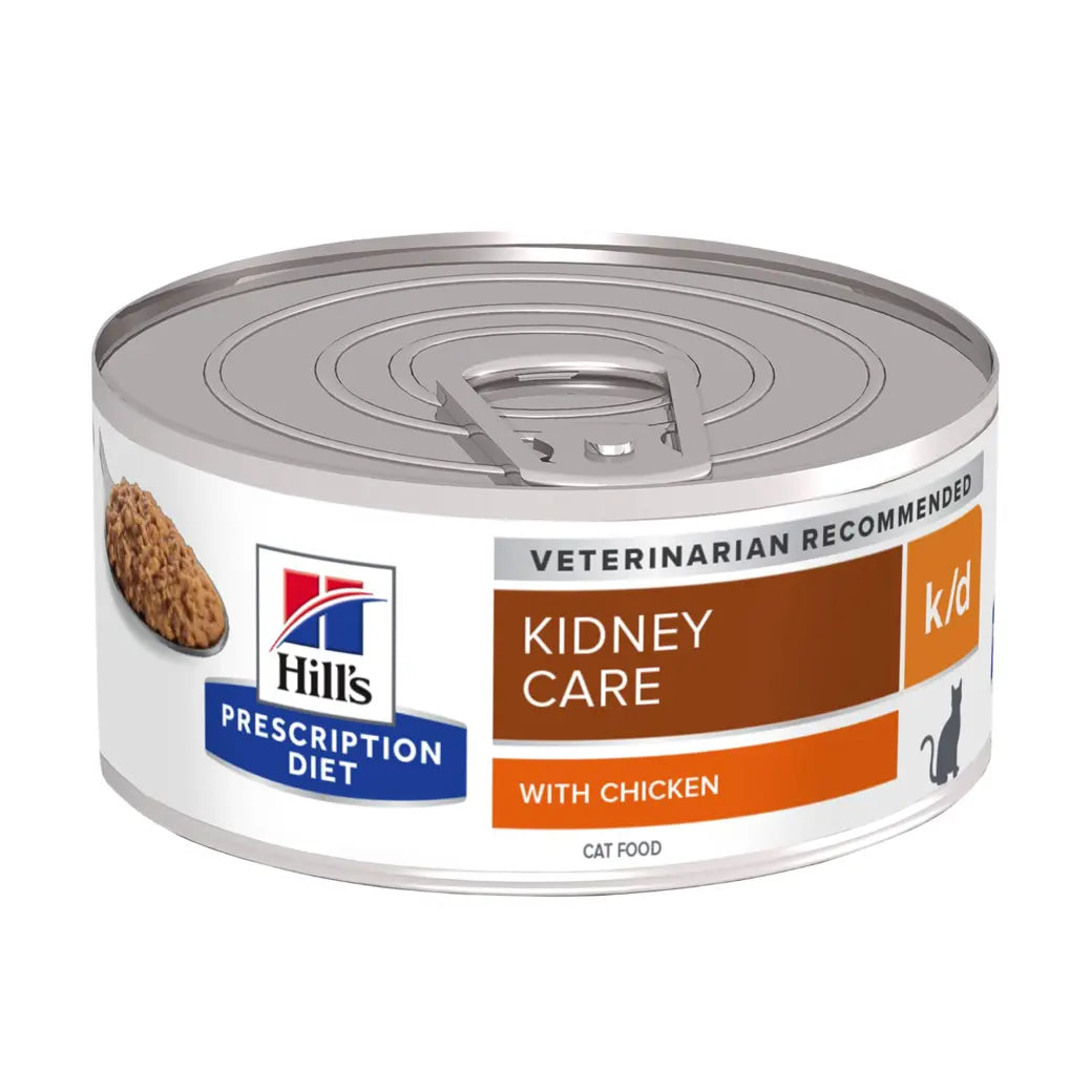 Hill’s Prescription Diet Feline k/d blautfóður
