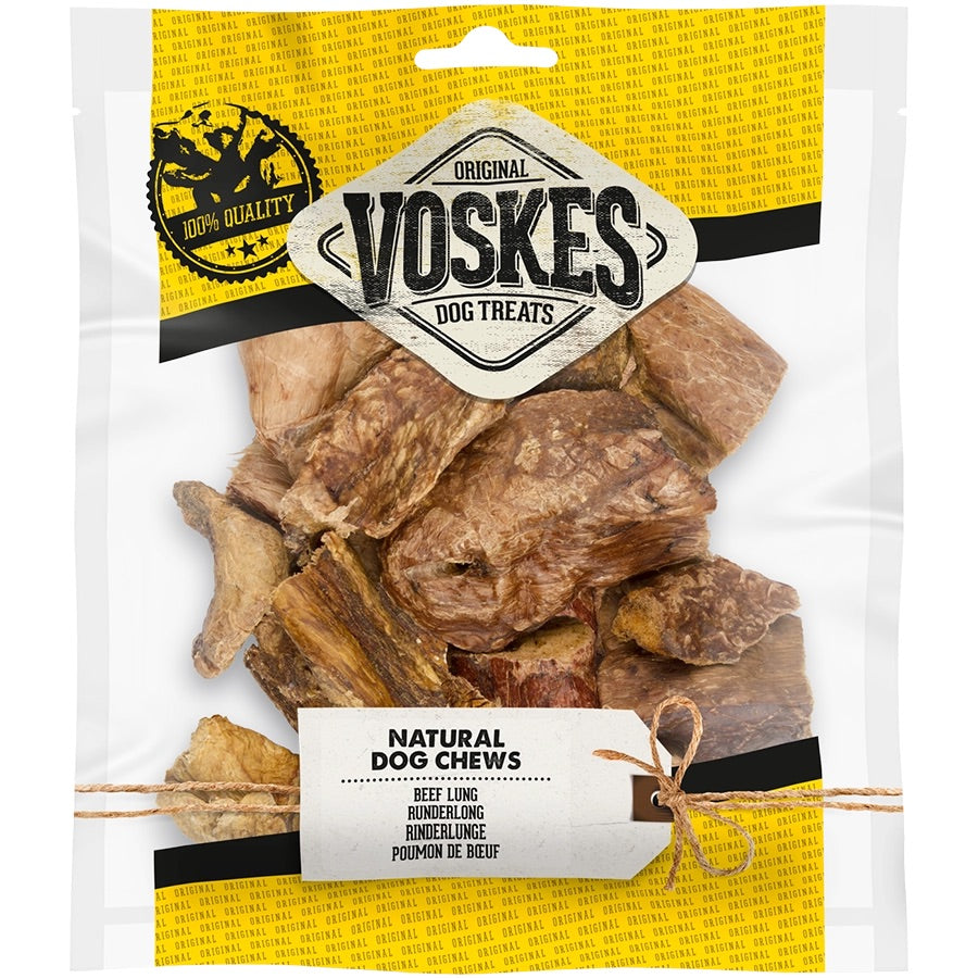 Voskes Dog Chews Beef Lung 100g