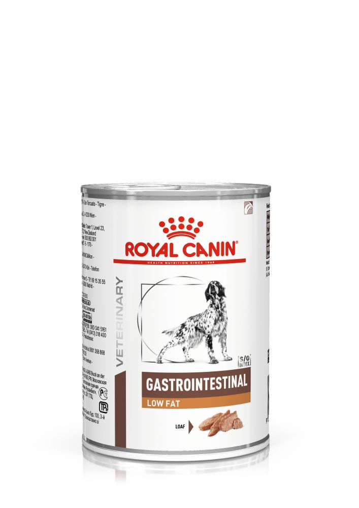 RC Dog Gastrointestinal Low Fat 420gr Blautfóður