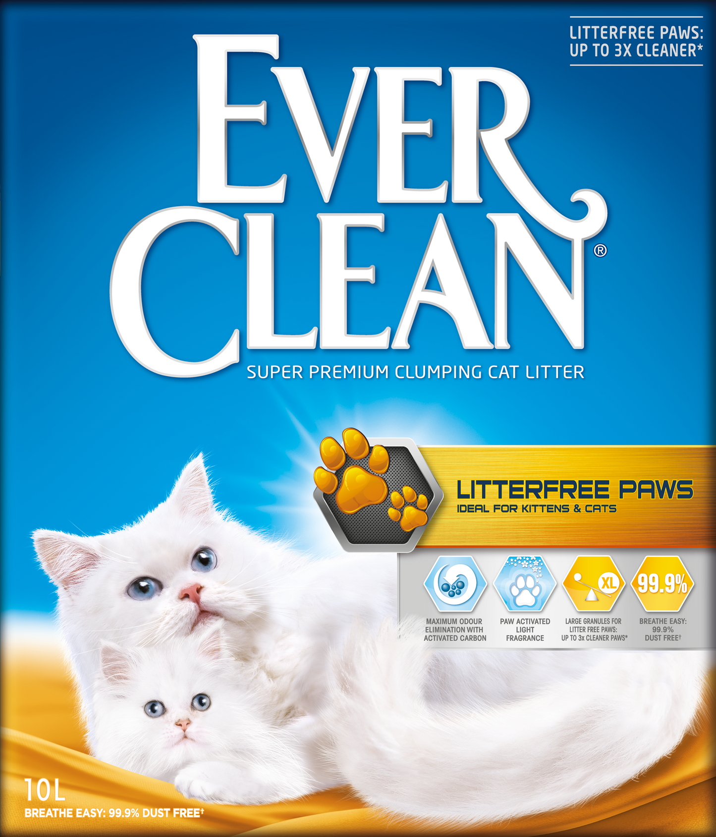 Ever Clean Kattasandur Litterfree Paws