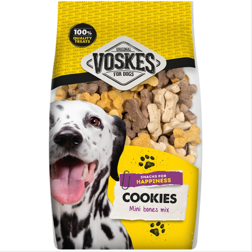 Voskes Dog Biscuits Mini Bones Mix 750g