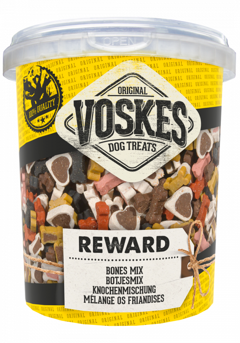 Voskes Dog Treat Bones Mix 500g
