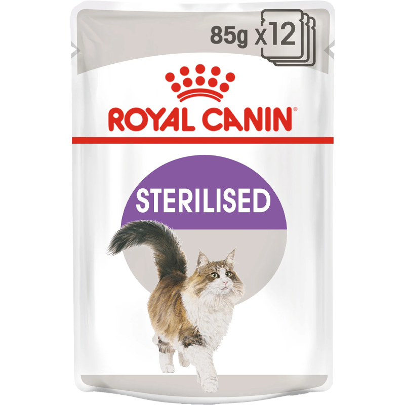 RC Sterilised 12x85g blautfóður