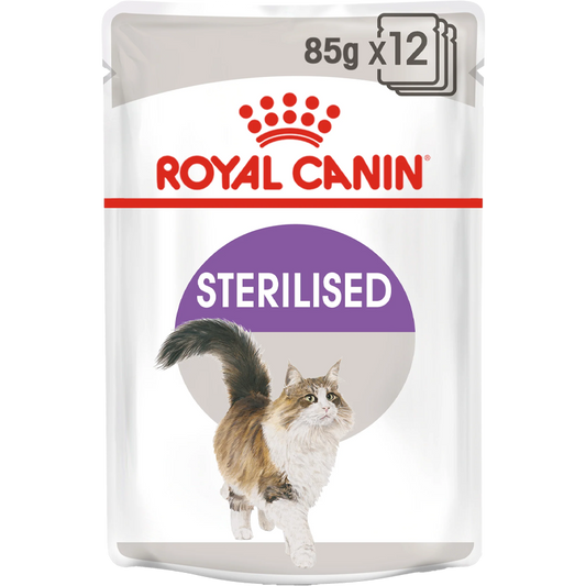 RC Sterilised 12x85g blautfóður