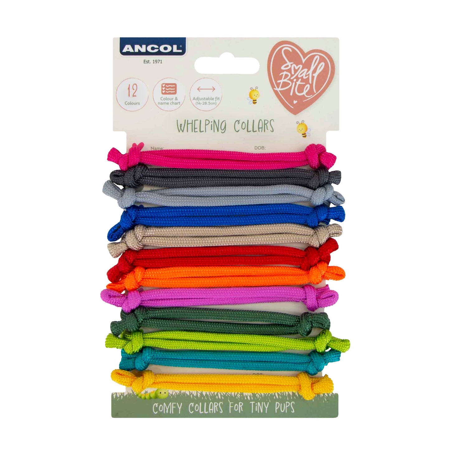 Puppy Whelping Collars 12stk